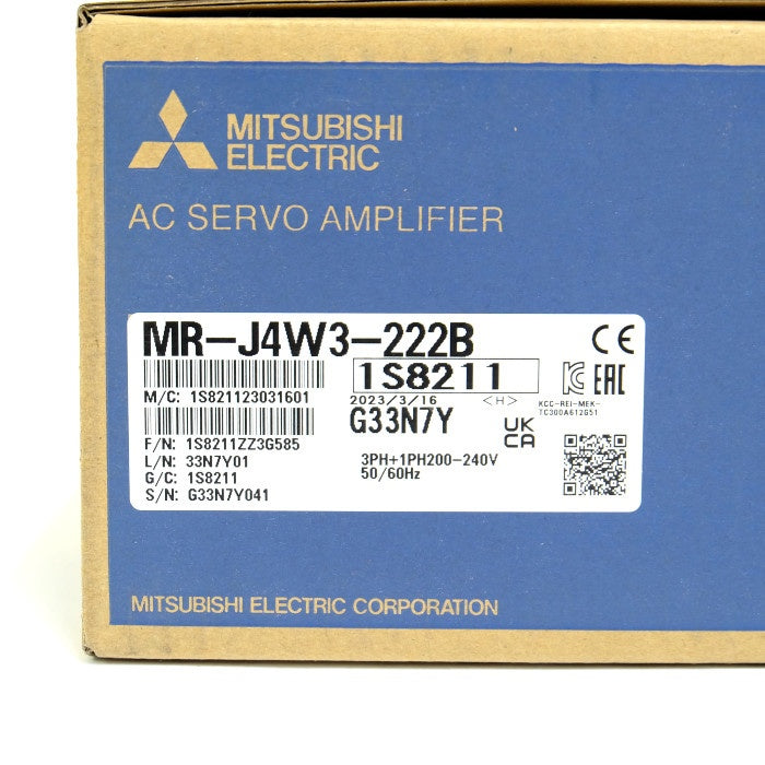 三菱電機 サーボアンプ MR-J4W3-222B