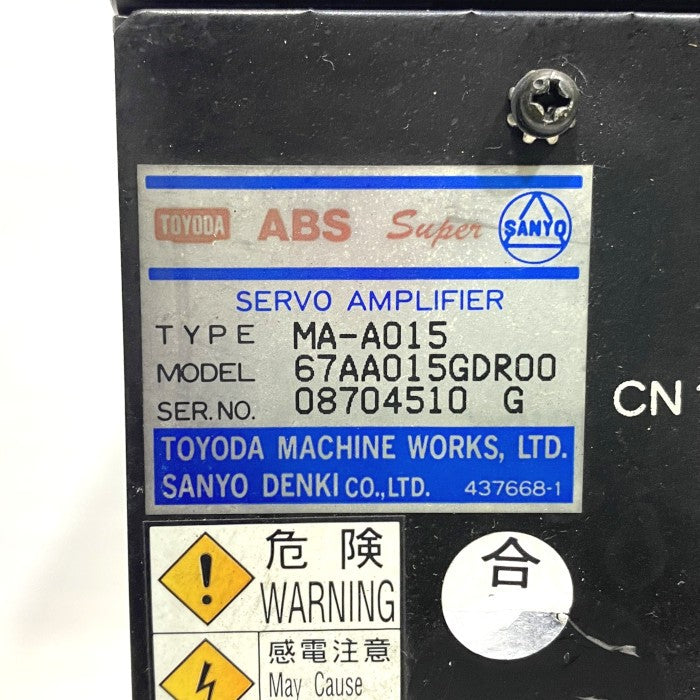 TOYODA サーボアンプ(4、5、6軸) MA-A015