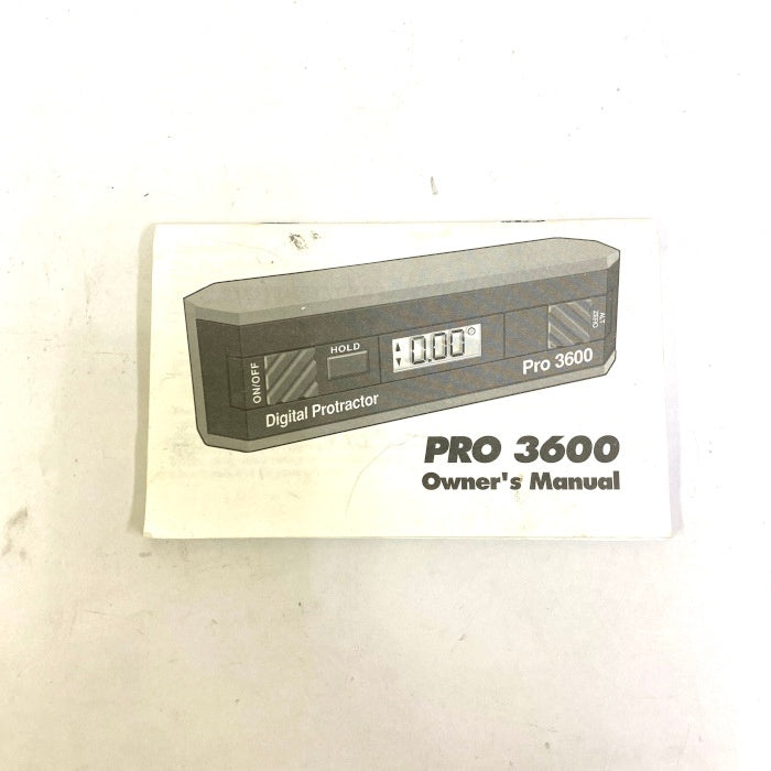 Mitutoyo デジタル角度計 Pro3600 950-318