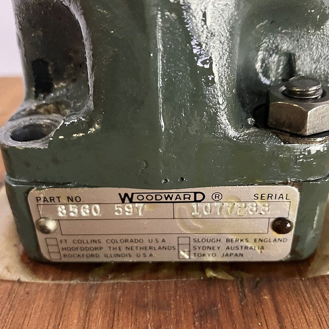 WOODWARD PSGガバナー 8560-597