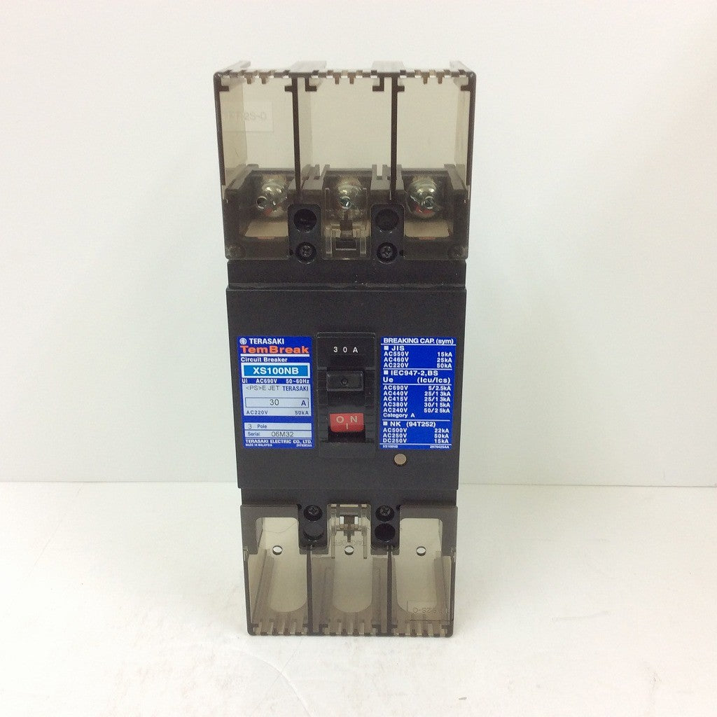 TERASAKI XS100NB 30A ブレーカー