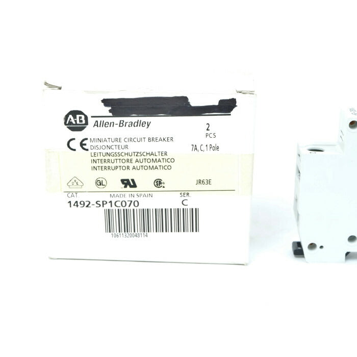 ALLEN BRADLEY 配線用遮断器 2個入 1492-SP1C070