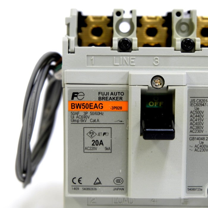 富士電機機器制御 オートブレーカー BW50EAG-3P020