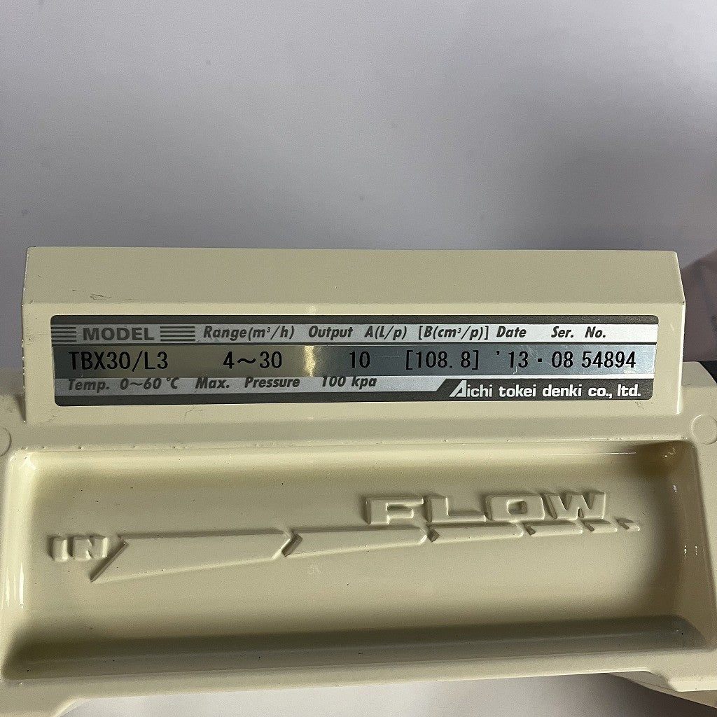 愛知時計電機 タービンメーターTBX 流量計 TBX030-L-32A-LP