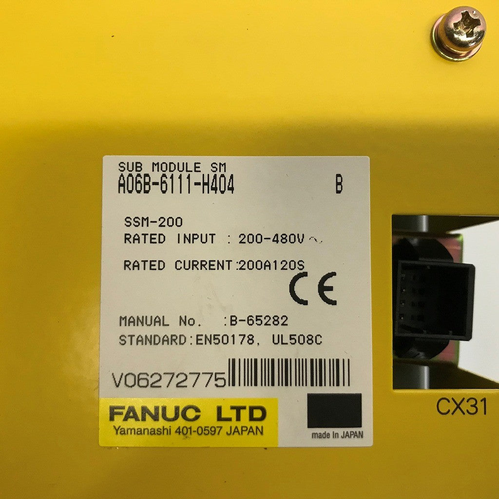 FANUC ACサーボモジュール A06B-6111-H404