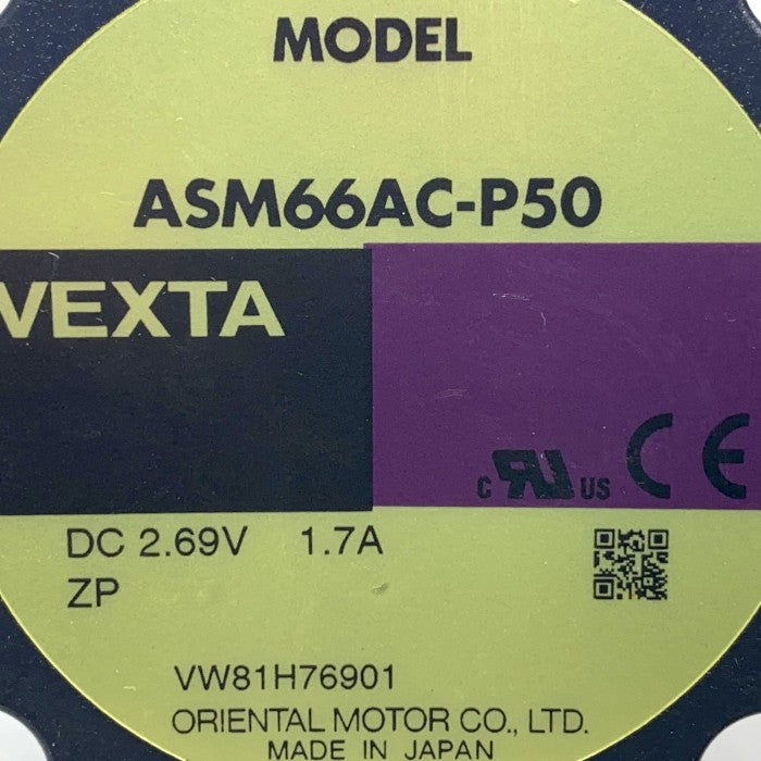 オリエンタルモータ モーター ASM66AC-P50