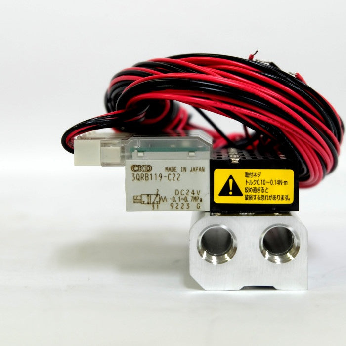 CKD日機電装 直動式3ポート弁 セレックスバブル M3QRB110-M5-C22-4-3