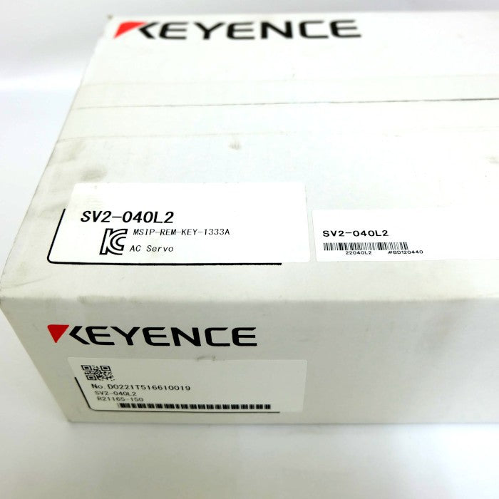 キーエンス ACサーボシステム SV2-040L2
