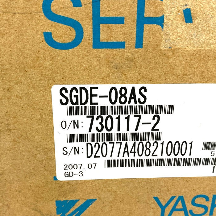 安川電機 サーボアンプ SGDE-08AS