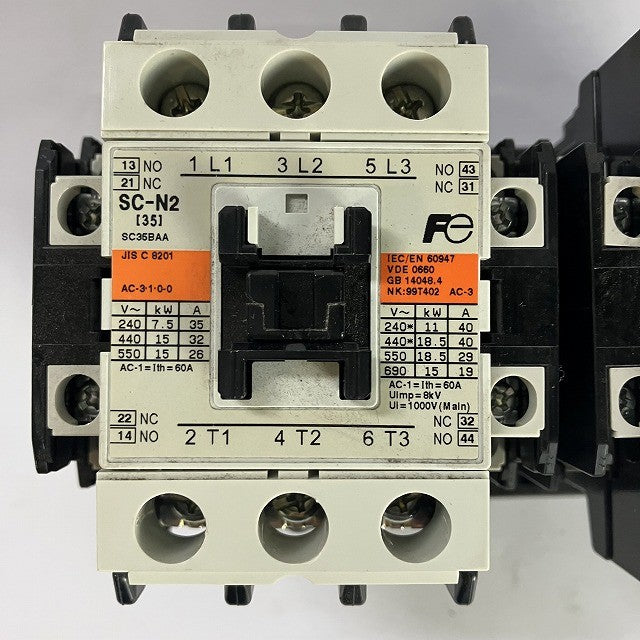 富士電機 電磁接触器 SC-N2 コイル電圧100V 2個セット