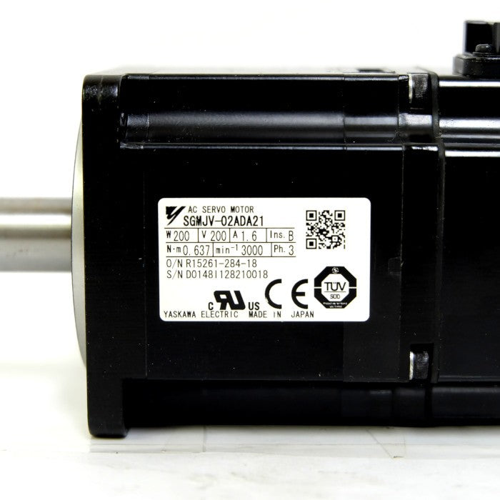 安川電機 回転型サーボモータ SGMJV-02ADA21
