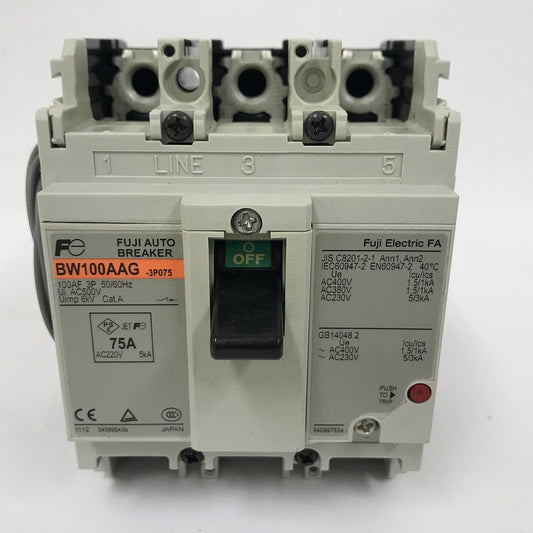 富士電機 遮断器 ブレーカー BW100AAG