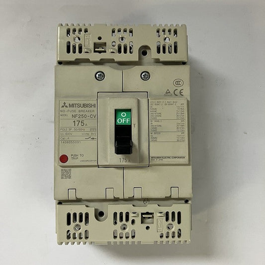 三菱電機 ブレーカ NF250-CV 3P 175A