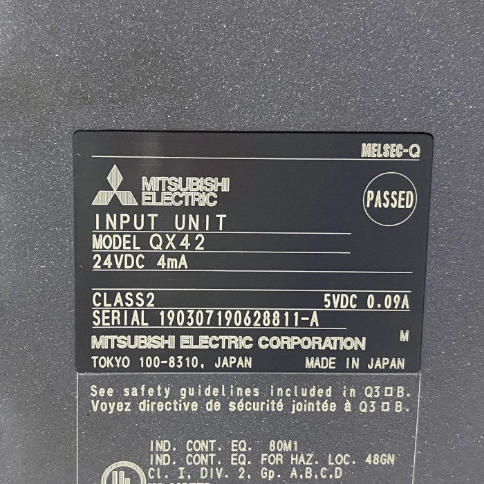 三菱電機 入力ユニット QX42