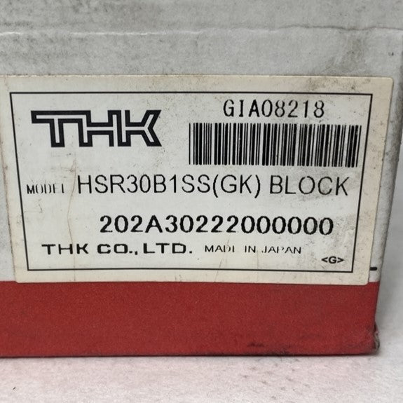 THK LMブロック HSR30B1SS(GK)BLOCK
