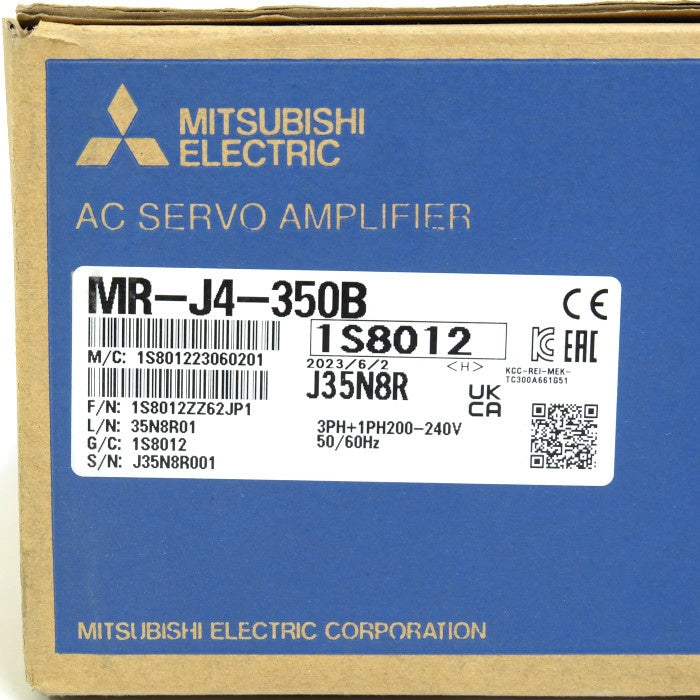 三菱電機 サーボアンプ MR-J4-350B