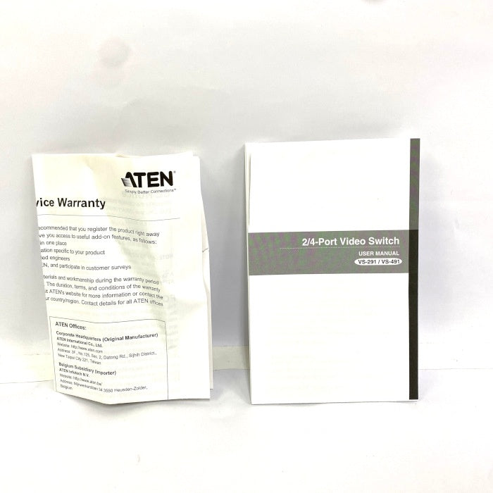 ATEN 2入力VGAビデオスイッチャー VS-291