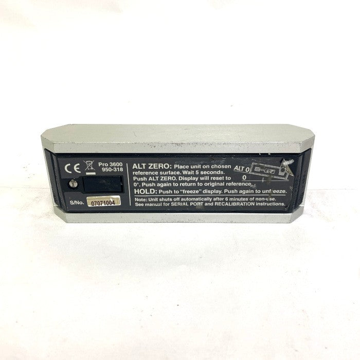 Mitutoyo デジタル角度計 Pro3600 950-318