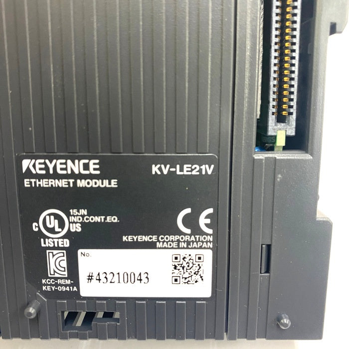 キーエンス イーサネットユニット KV-LE21V