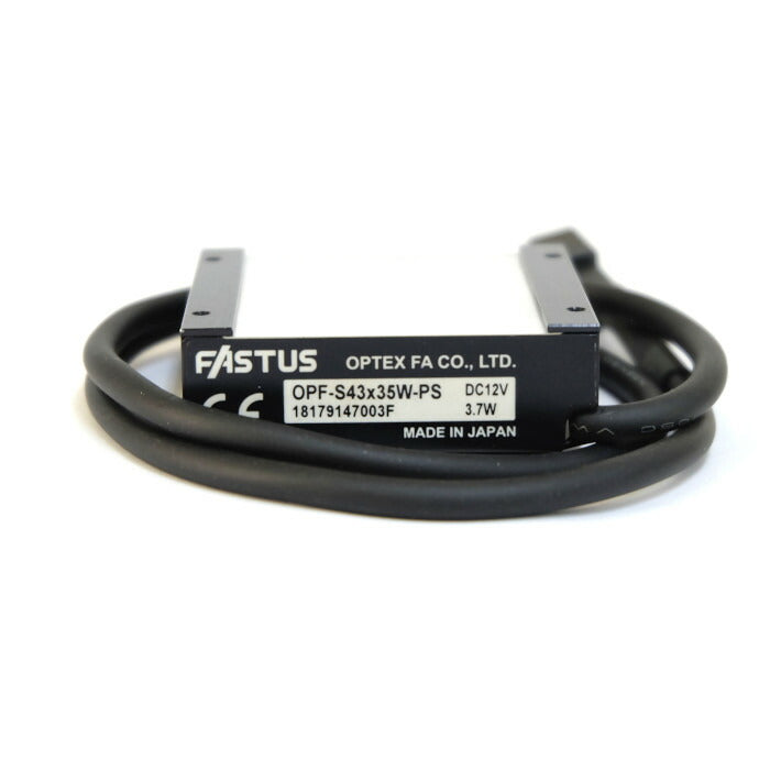 オプテックFA LEDフラット照明(白)12V/3.7W OPF-S43X35W-PS