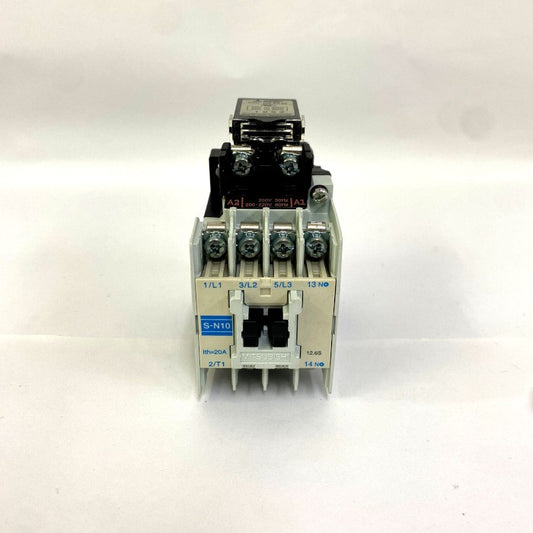 三菱電機 電磁接触器2個セット S-N10 coile AC200V