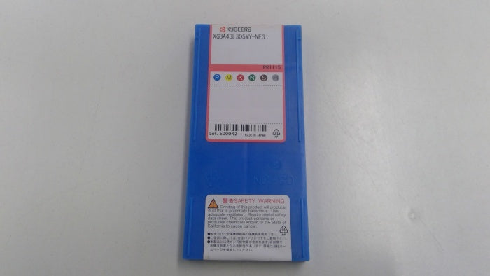 切削チップ XGBA43L305MY-NEGPR1115
