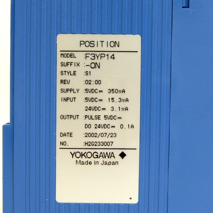 横河電機 PLCモジュール F3YP14-0N