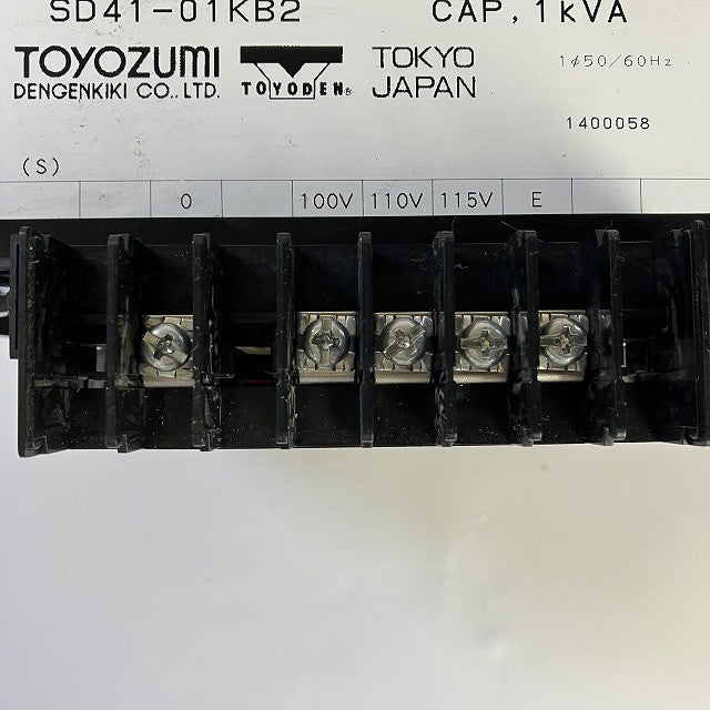 TOYOZUMI 変圧器 SD41-01KB2