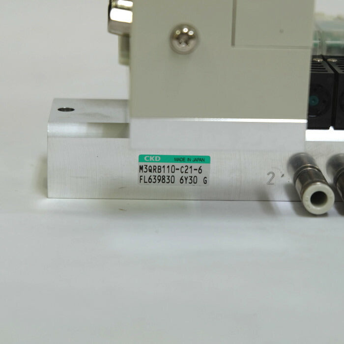 CKD日機電装 マニホールドバルブ6連 M3QRB110-M5-C21-6-FL639830-3