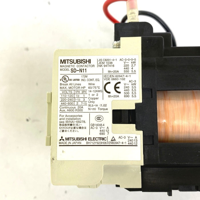 三菱電機 電磁接触器 SD-2XN11