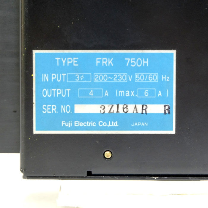 富士電機 サーボアンプ FRK750H