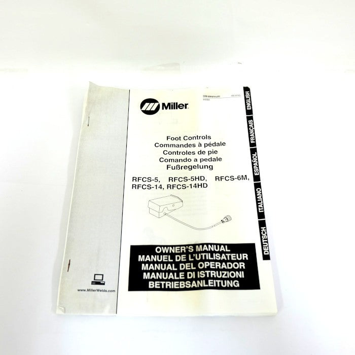 Miller Foot Controls RFCS-14