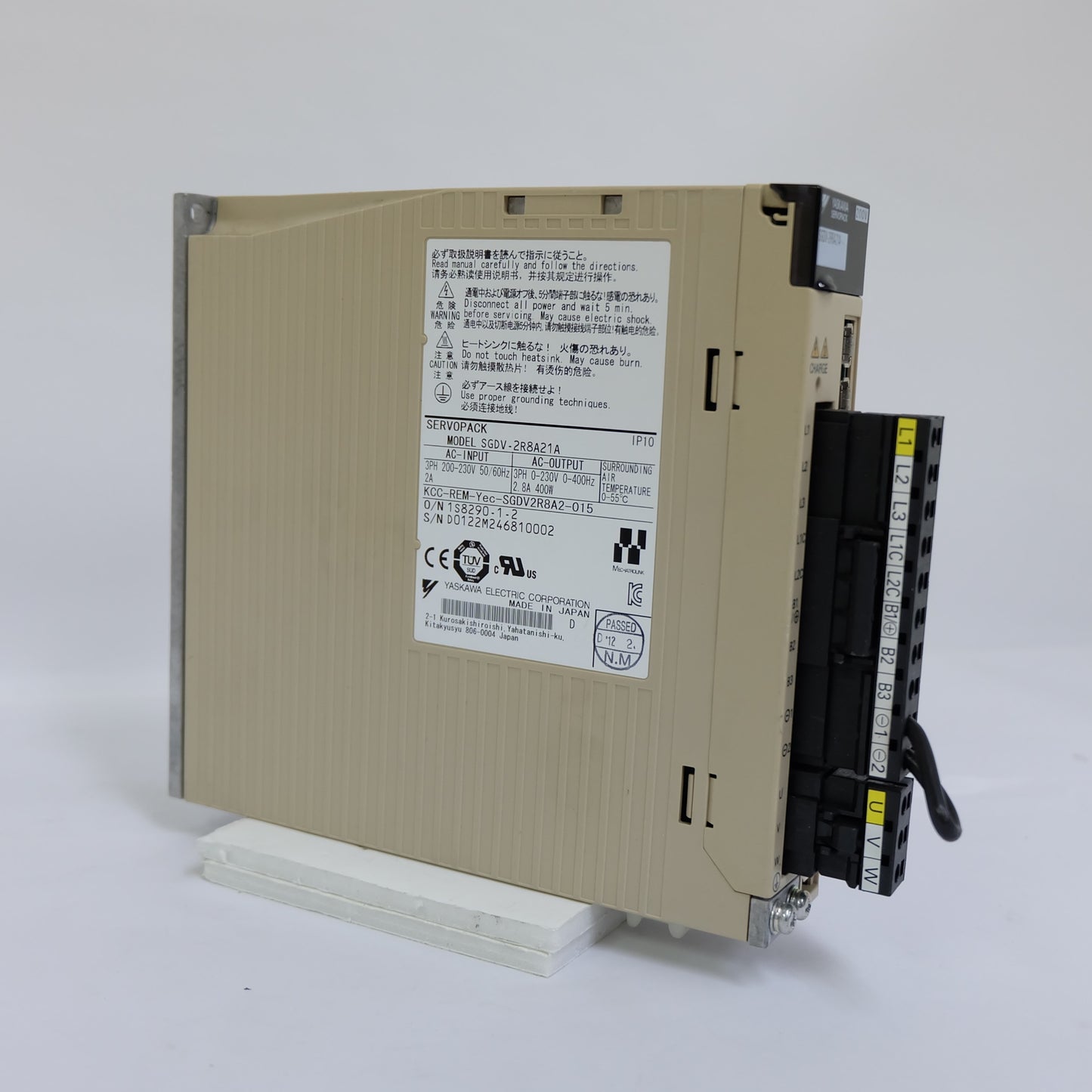 安川電機 サーボパック SGDV-2R8A21A