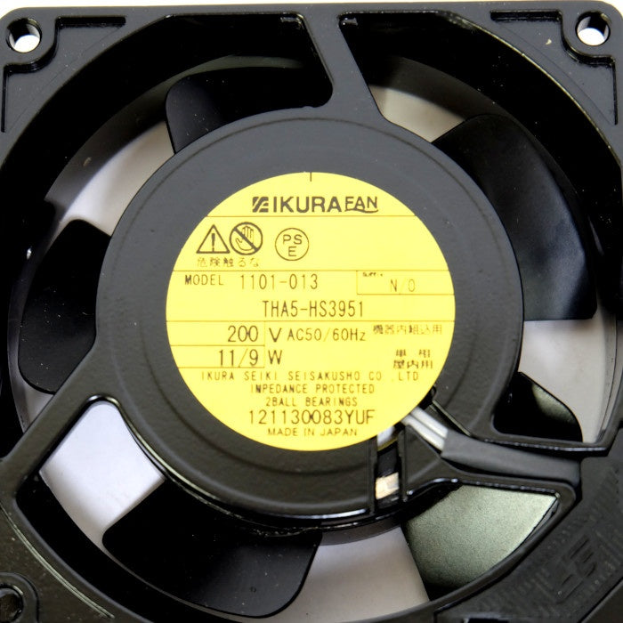 廣澤精機製作所 IKURA FAN 1101-013 THA-5HS3951 200V FAN-SENSOR付