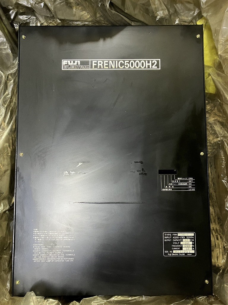 富士電機 インバータ FRENIC5000H2 取扱説明書付