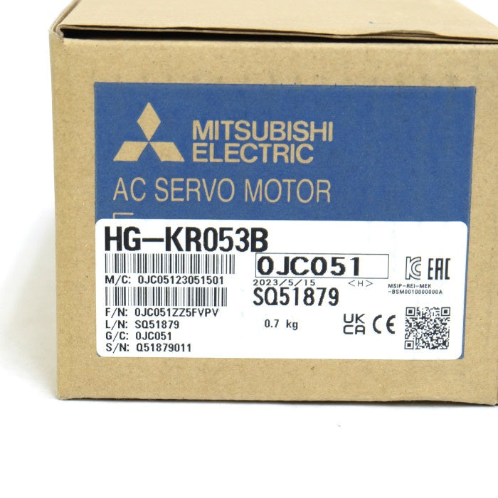 三菱電機 サーボモータ HG-KR053B
