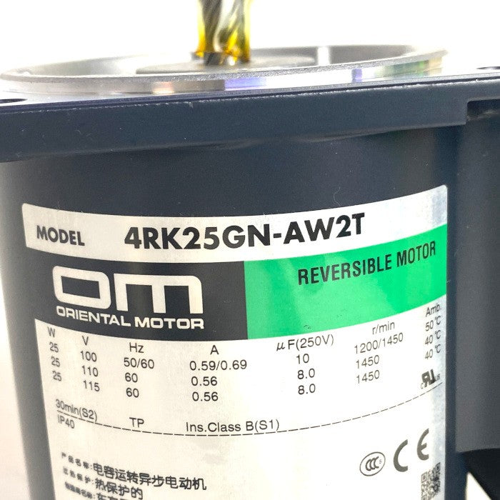 オリエンタルモーター レバーシブルモーター 4RK25GN-AW2TJ