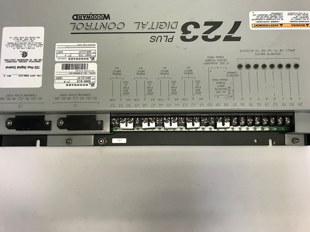 WOODWARD コントローラ 723 PLUS DIGITAL CONTROL 9906-619