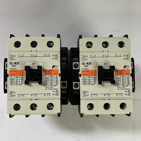 富士電機 電磁接触器 SC-N2S(コイル電圧100V) 2個セット