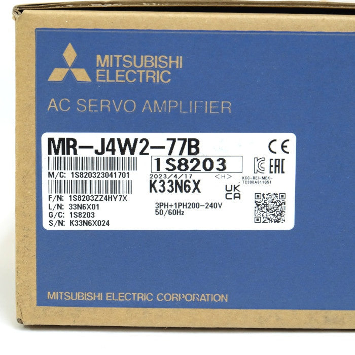三菱電機 サーボアンプ MR-J4W2-77B