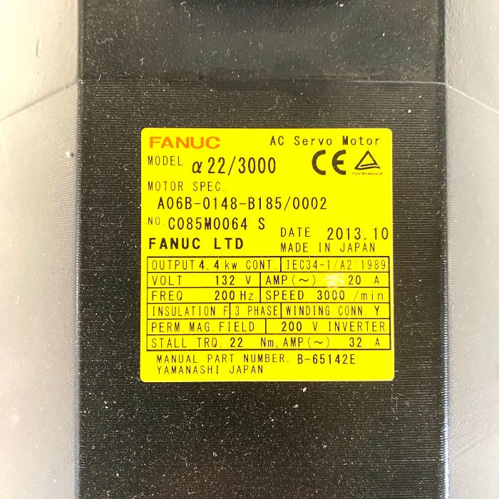 ファナック サーボモーター A06B-0148-B185/0002