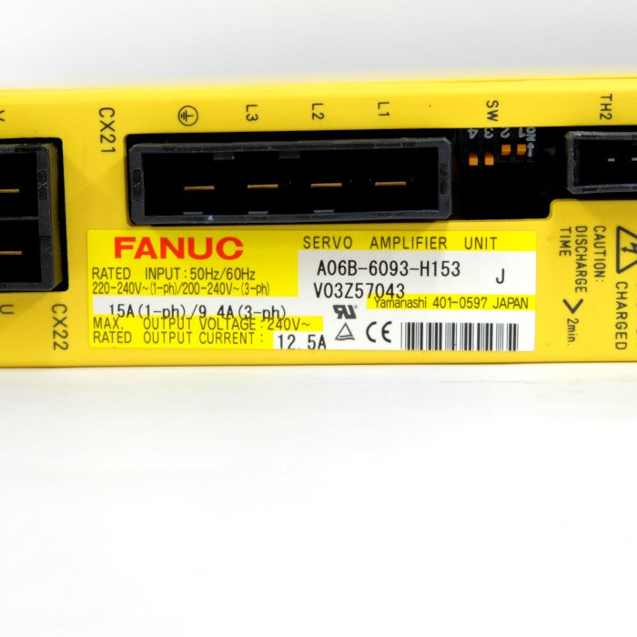 ファナック アンプ A06B-6093-H153