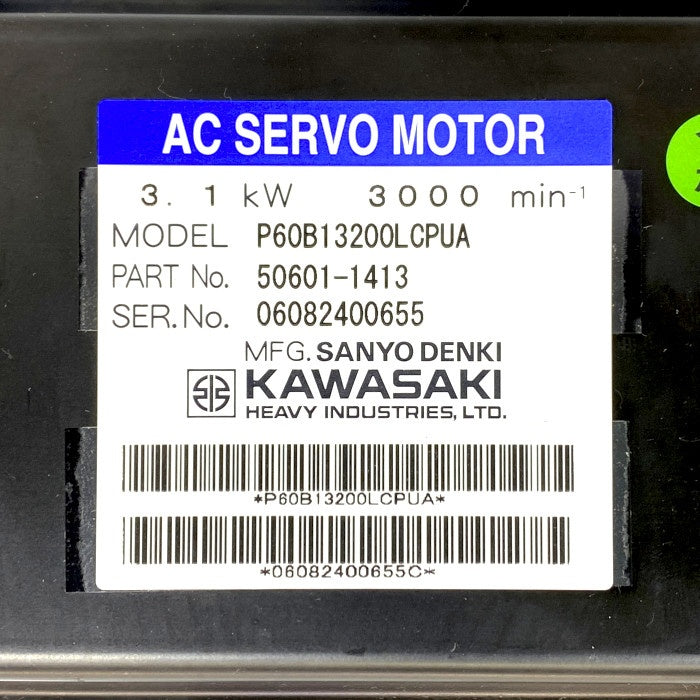 KAWASAKI ACサーボモーター P60B13200LCPUA
