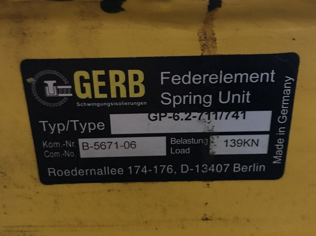 GERB フェデラルスプリングダンパーユニット