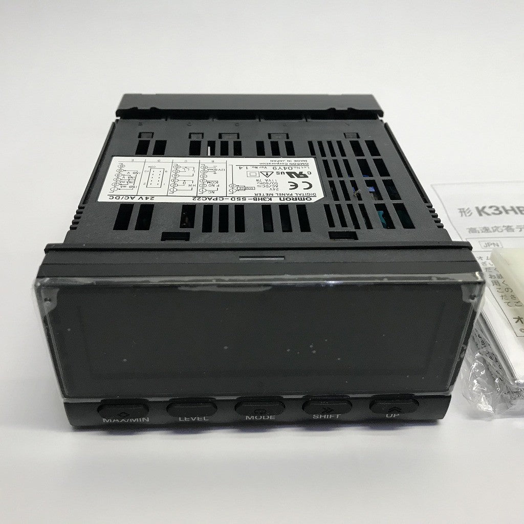 OMRON 高速応答デジタルメーター K3HB-SSD-CPAC22 AC/DC24