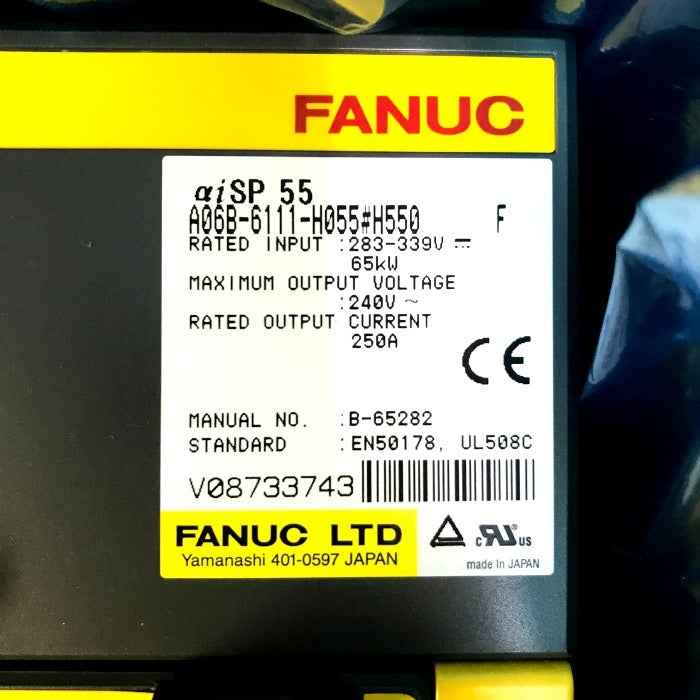 FANUC ACピストンモジュール A06B-6111-H055/H550