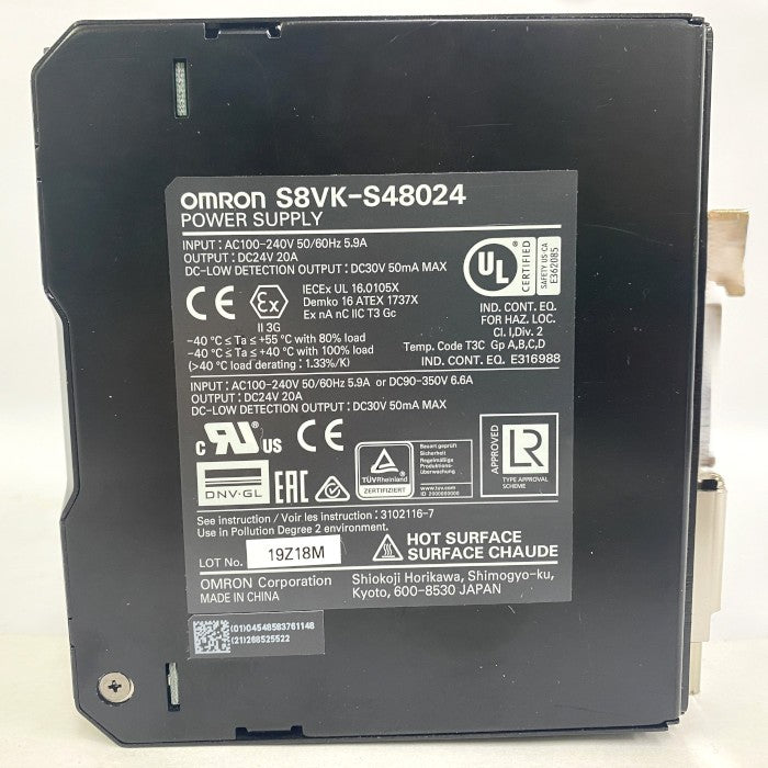 オムロン スイッチングパワーサプライ S8VK-S48024