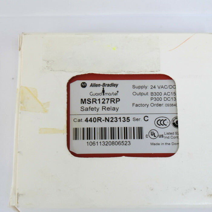 Allen-Bradley セーフティリレー MSR127RP 440R-N23135