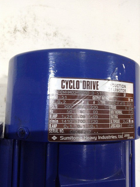 ALTAX(住友重機械工業) サイクロ減速機 CNHM02-6090-B-51