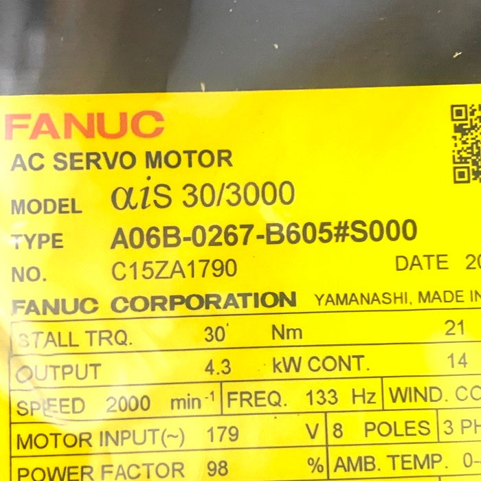 FANUC サーボモータ A06B-0267-B605#S000